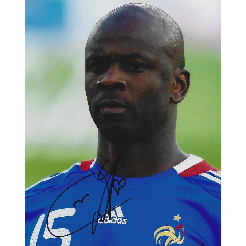 FRANCE Lliam Thuram   autograph  Signed photo 8x10 inch. Autographed Signed France Thuram Autographed THURAM