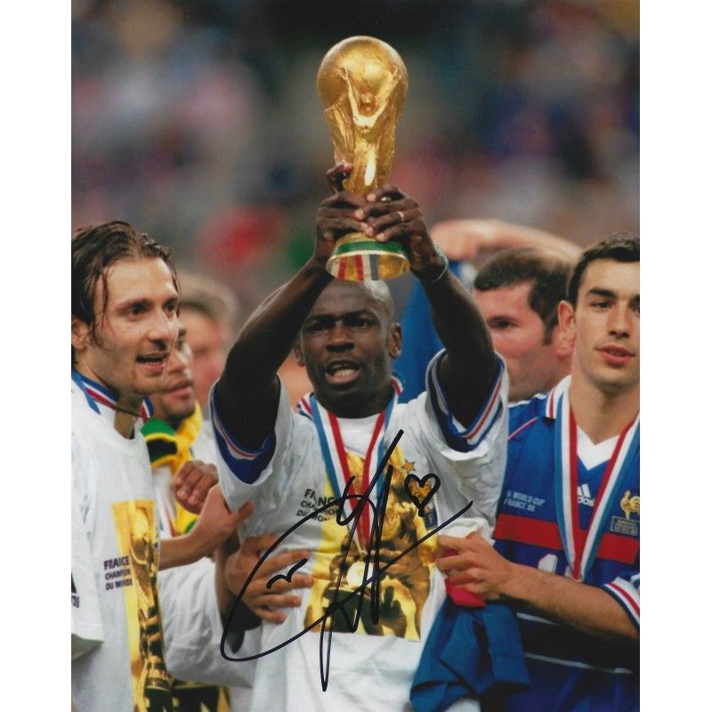 FRANCE Lliam Thuram   autograph  Signed photo 8x10 inch. Autographed Signed France Thuram Autographed THURAM