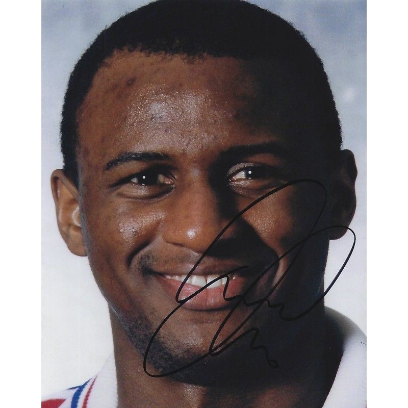 FRANCE Patrick Vieira autograph  Signed photo 8x10 inch. Autographed Signed France Vieira Autographed VIEIRA