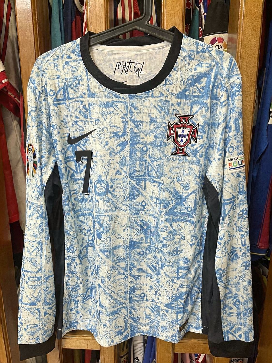 Portugal jersey Away  Maglia Casa Match Worn Match Version  2024 Player