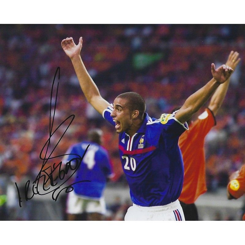 FRANCE David Trezeguet  autograph  Signed photo 8x10 inch. Autographed Signed France David trezeguet Autographed TREZEGUET