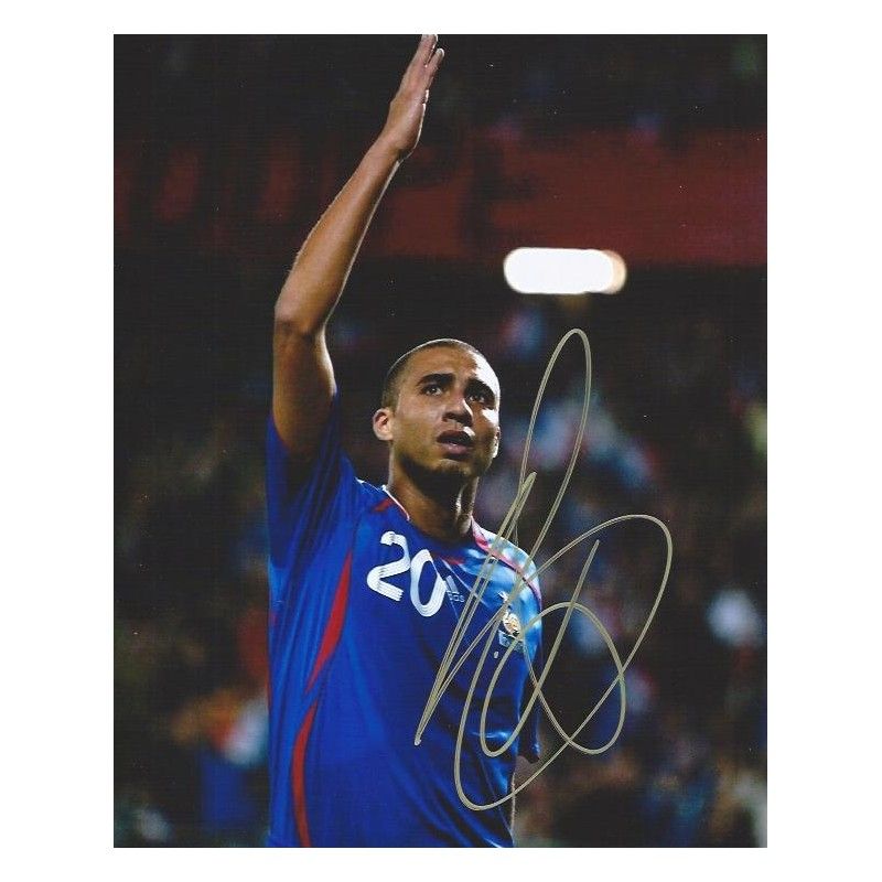 FRANCE David Trezeguet  autograph  Signed photo 8x10 inch. Autographed Signed France David trezeguet Autographed TREZEGUET