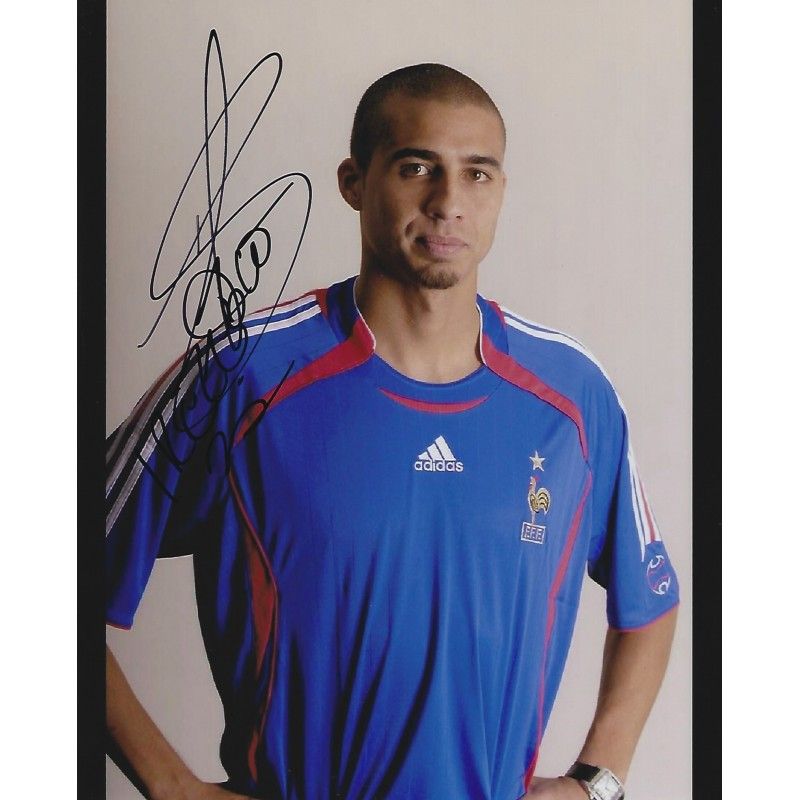 FRANCE David Trezeguet  autograph  Signed photo 8x10 inch. Autographed Signed France David trezeguet Autographed TREZEGUET