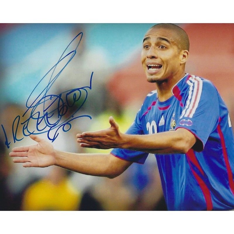 FRANCE David Trezeguet  autograph  Signed photo 8x10 inch. Autographed Signed France David trezeguet Autographed TREZEGUET