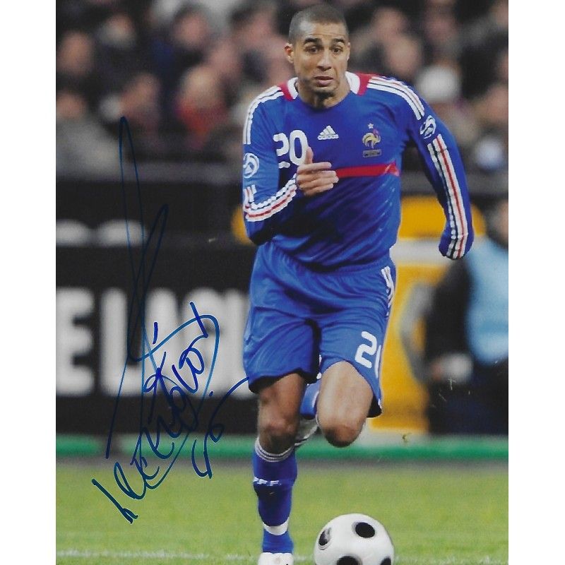 FRANCE David Trezeguet  autograph  Signed photo 8x10 inch. Autographed Signed France David trezeguet Autographed TREZEGUET