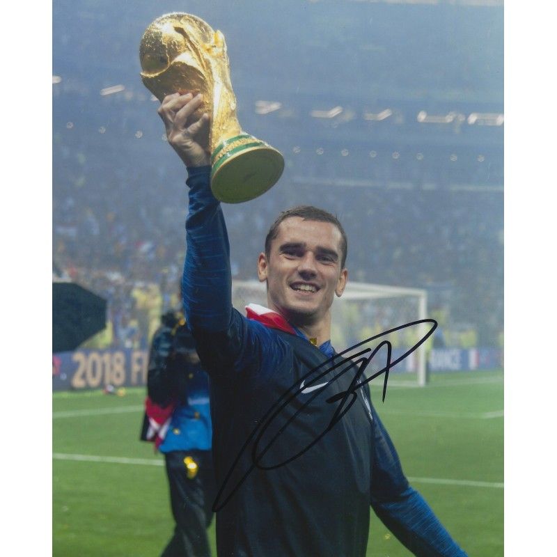 FRANCE Antoine GRIEZMANN  autograph  Signed photo 8x10 inch  Autographed Signed France Antoine GRIEZMANN  Autographed Griezmann