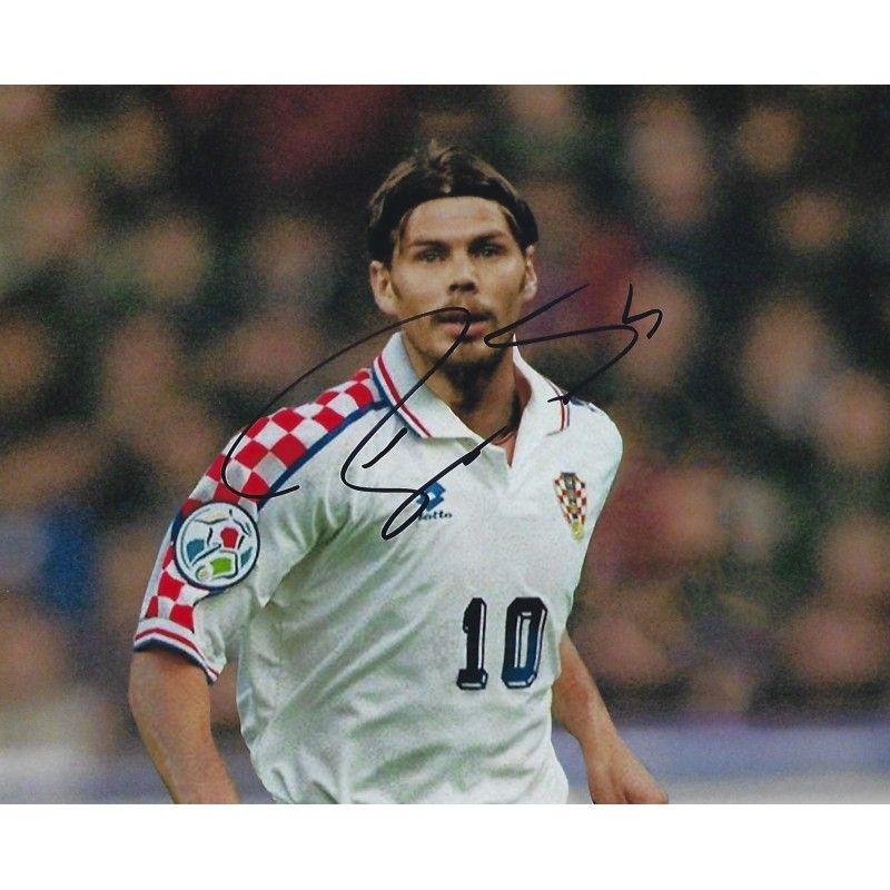 Zvonimir BOBAN  autograph  Signed photo 8x10 inch. Autographed Signed Zvonimir BOBAN Autographed Boban
