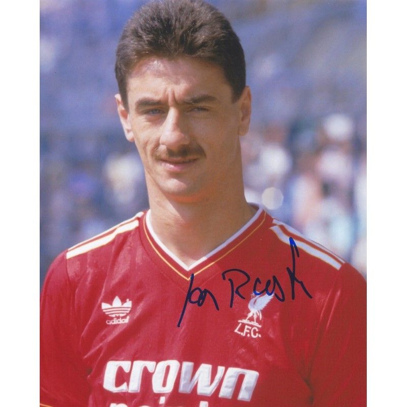 Liverpool Ian Rush  autograph  Signed photo 8x10 inch. Autographed Signed Liverpool Rush Autographed RUSH