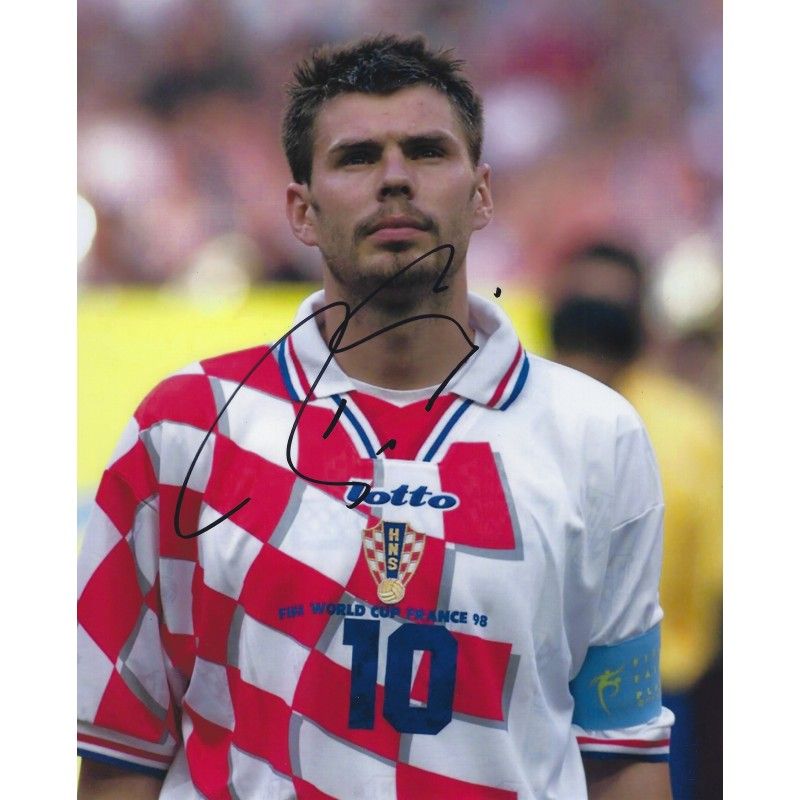 Zvonimir BOBAN  autograph  Signed photo 8x10 inch. Autographed Signed Zvonimir BOBAN Autographed Boban