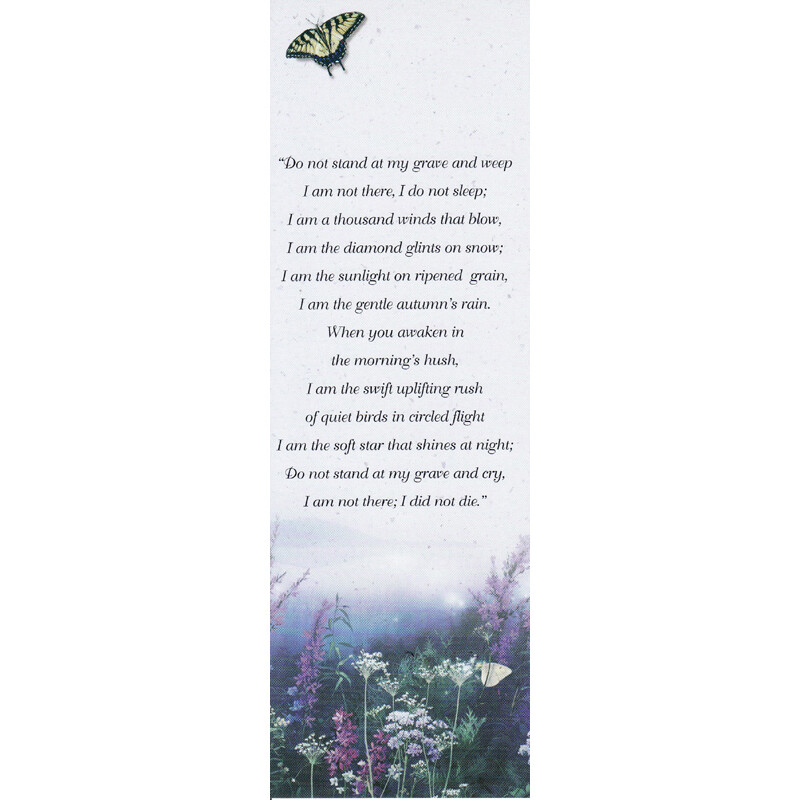 Wildflowers Do Not Stand