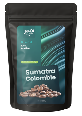 Blend Sumatra &amp; Colombie – 100 % Arabica