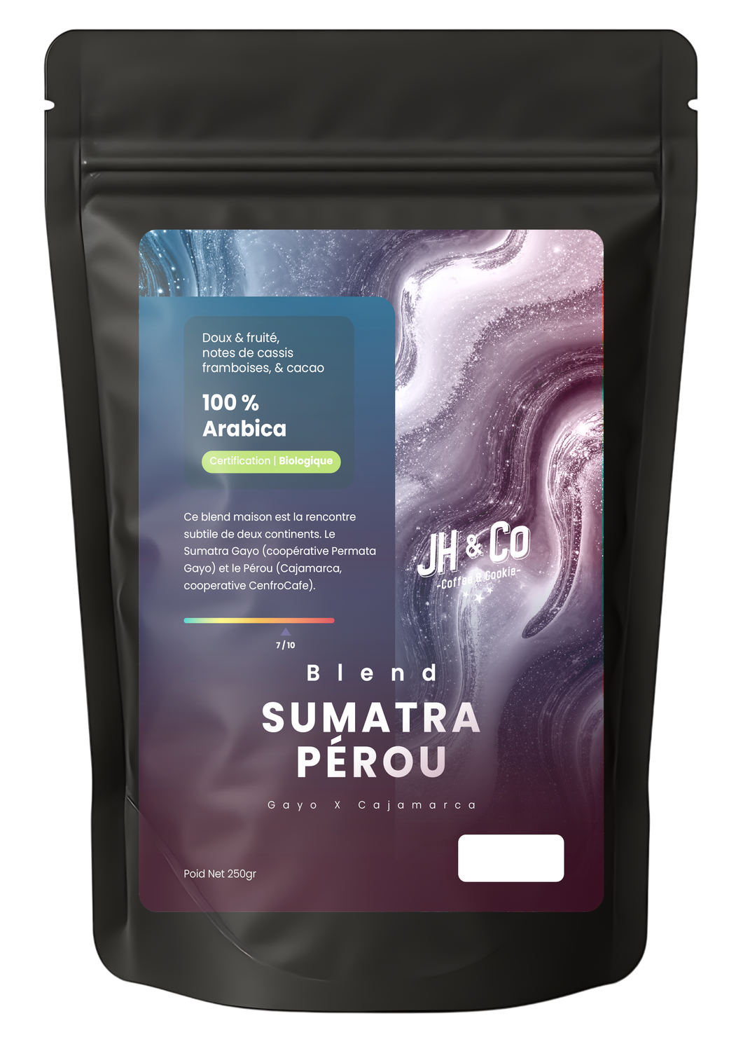 Blend Sumatra &amp; Pérou – 100 % Arabica