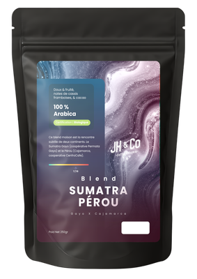 Blend Sumatra &amp; Pérou – 100 % Arabica