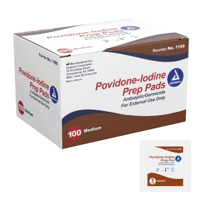 Povidone-Iodine Prep Pads