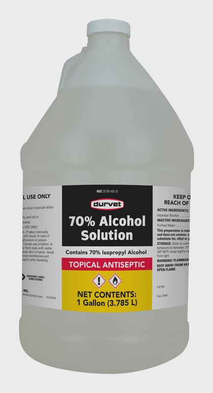 Durvet 70% Alcohol solution