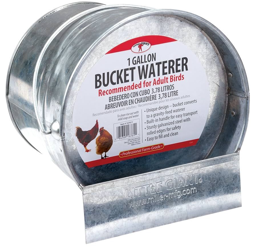 Bucket Waterer 1 Gallon