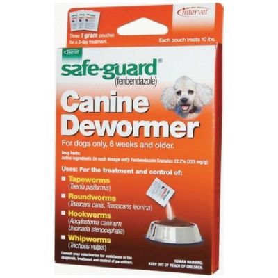 Safe-Guard Canine Dewormer, Weight: 10 LBS