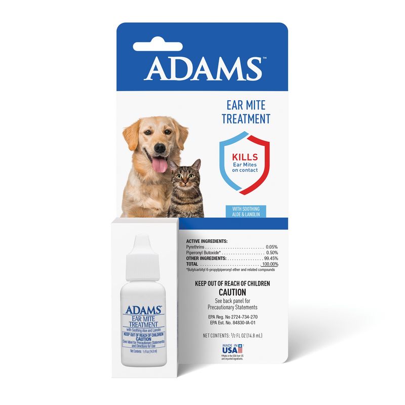 Adams Ear Mite Treatment