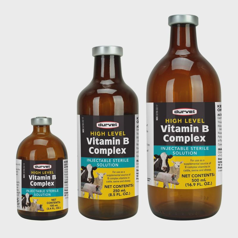 Durvet Vitamin B Complex - 100mL