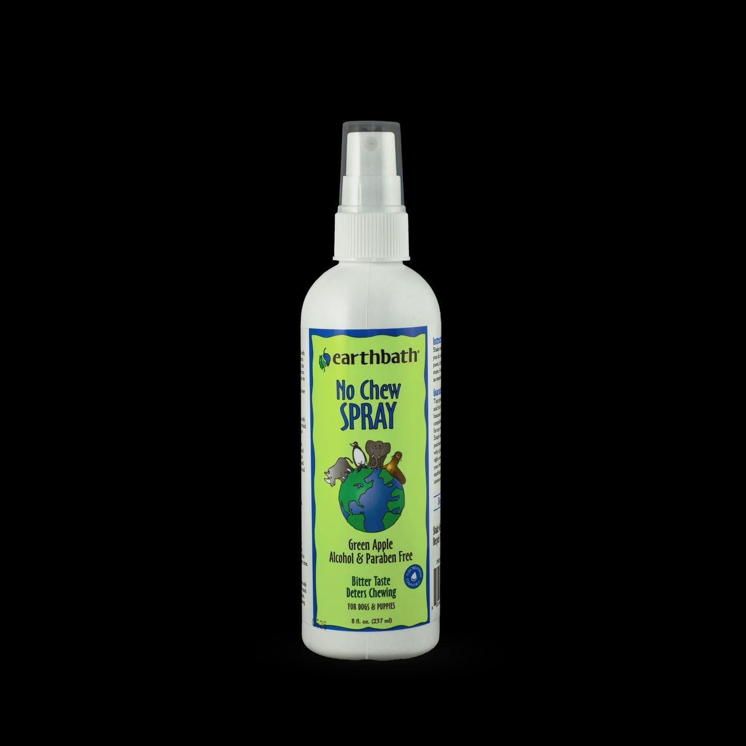 Earthbath No Chew Spray for Dogs and Puppies - Green Apple