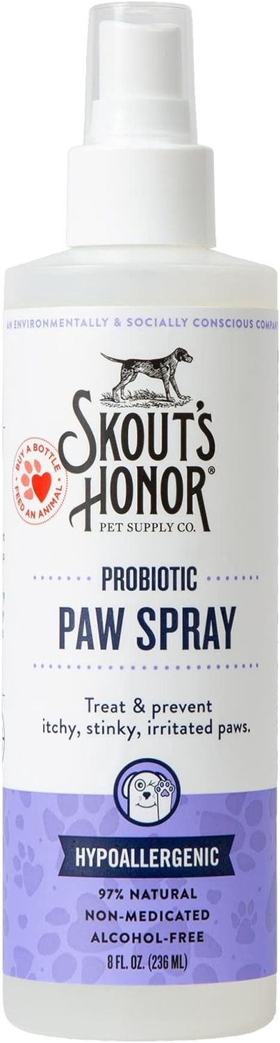 Skout&#39;s Honor Probiotic Paw Spray