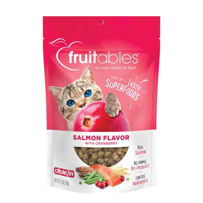 Fruitables Cat Treats Salmon Favor w/ Cranberry