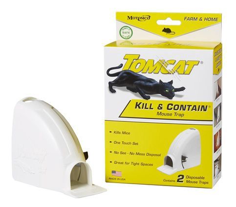 TomCat Kill &amp; Contain Mouse Trap - 2 Traps