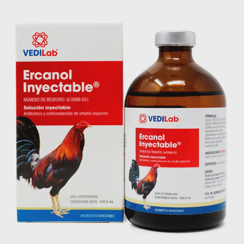 Ercanol Injectable - 100mL, Size: Expired Ercanol