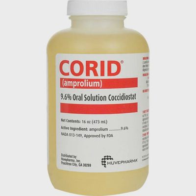 Corid  9.6% (Amprolium) Oral Solution Coccidiostat