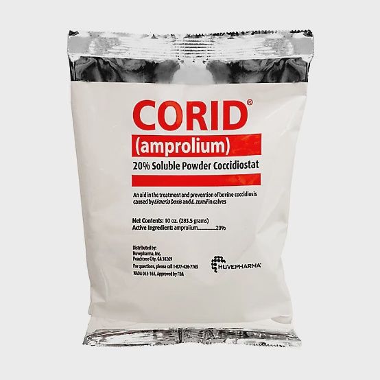 Corid 20% (Amprolium) Soluble Powder Coccidiostat -  (10 OZ )