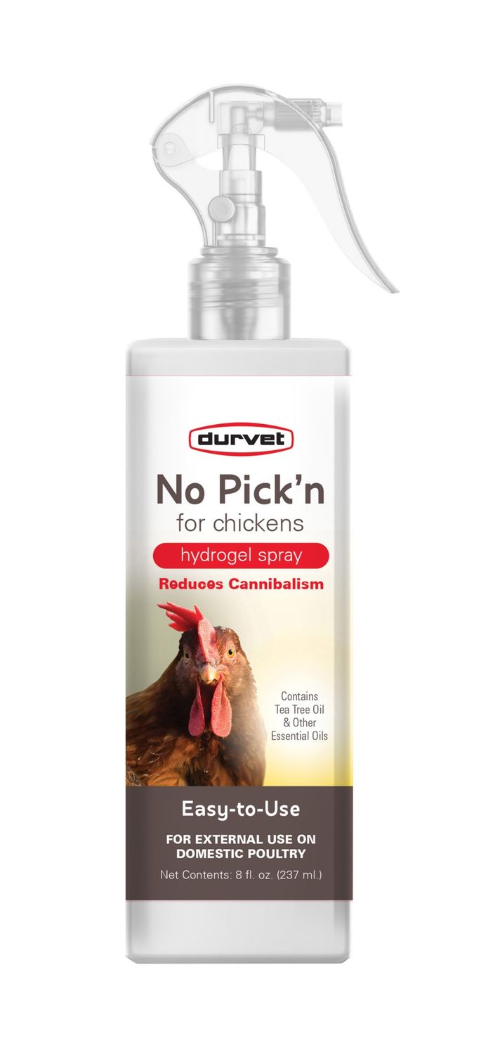 Durvet No Pick&#39;n For Chickens Hydrogel Spray - (8 FL OZ)