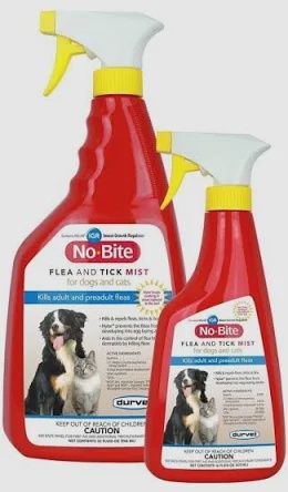 Durvet No-Bite Flea &amp; Tick Mist for Dogs and Cats, Size: 32 FL OZ