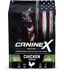 CanineX Grain Free Performance Nutrition, Type: Chicken - 40LB