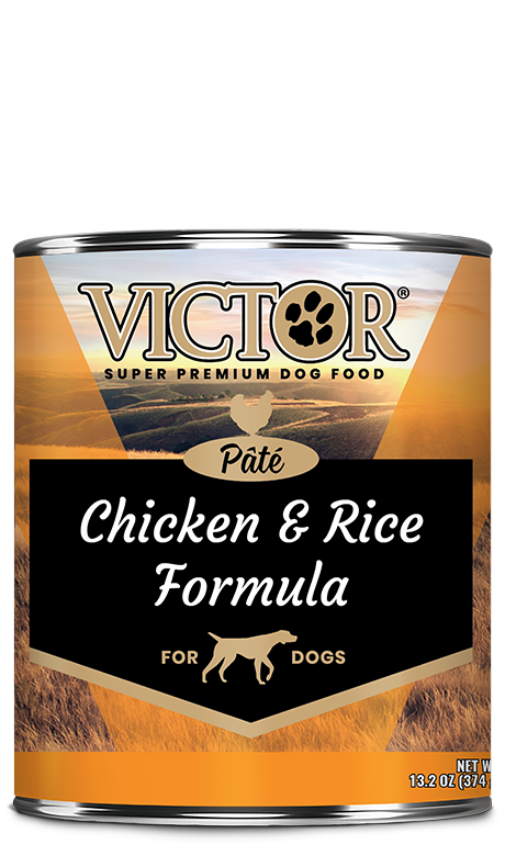 Victor Chicken and Rice Formula Pâté, Size: Can