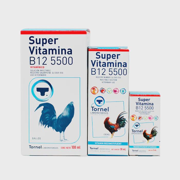 Super Vitamina B12-5500, Size: 30 mL