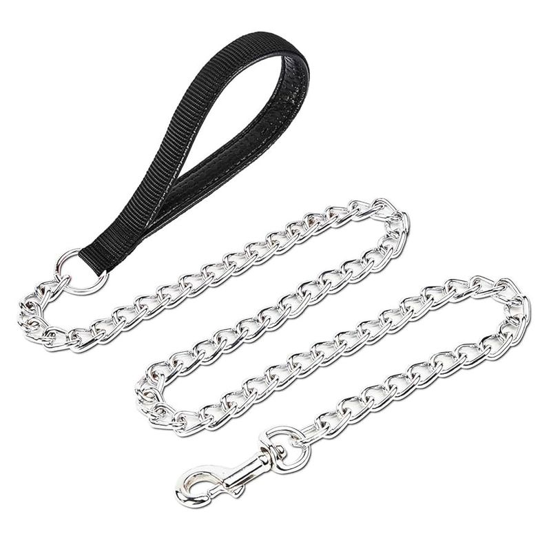 Chain Lead w/ Neoprene padded handle