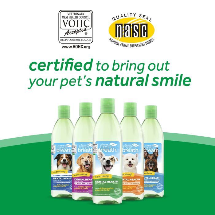 Fresh Breath Dental Health Liquid Solution for Dogs