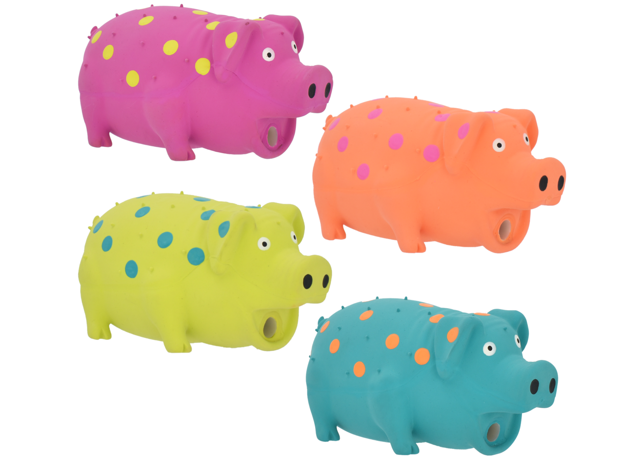 Multipet Pig Goblet Toys, Color: Pink