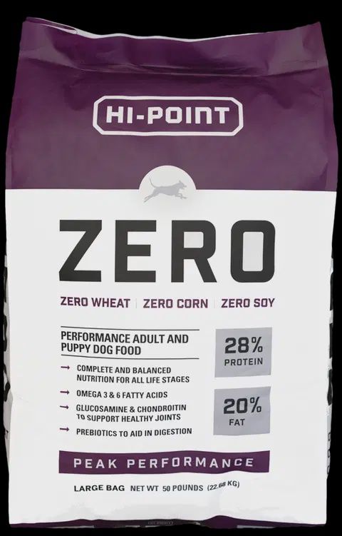 Hi-Point Zero Performance Adult and Puppy Dog Food - 50 LB
