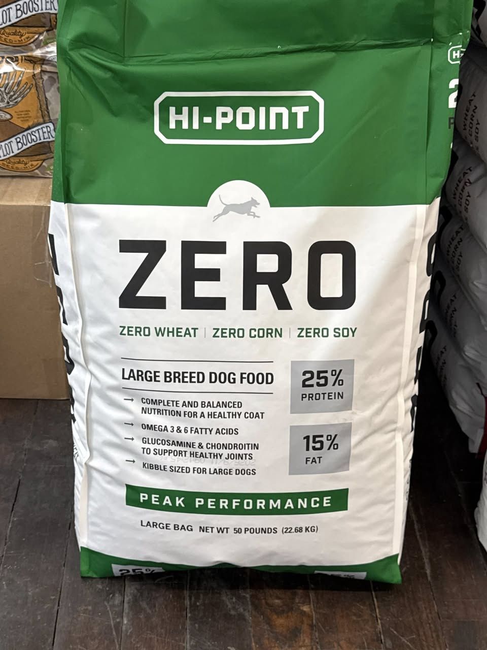 Hi-Point Zero Large Breed Dog Food - 50LB