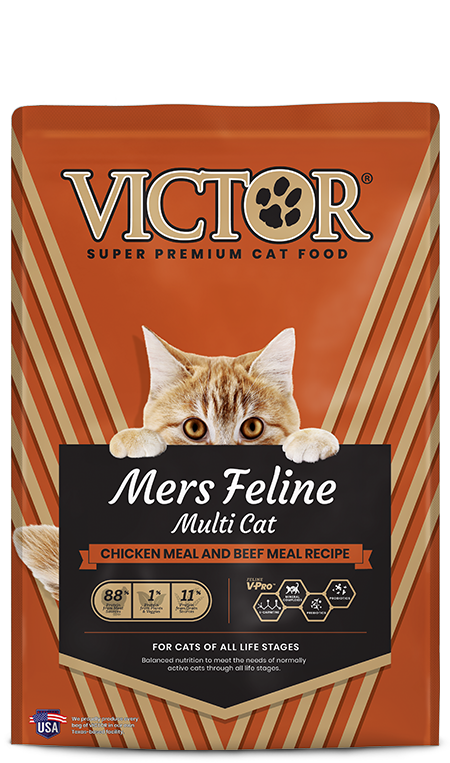 Victor Super Premium Cat Food, Size: 5LB, Type: Mers Feline