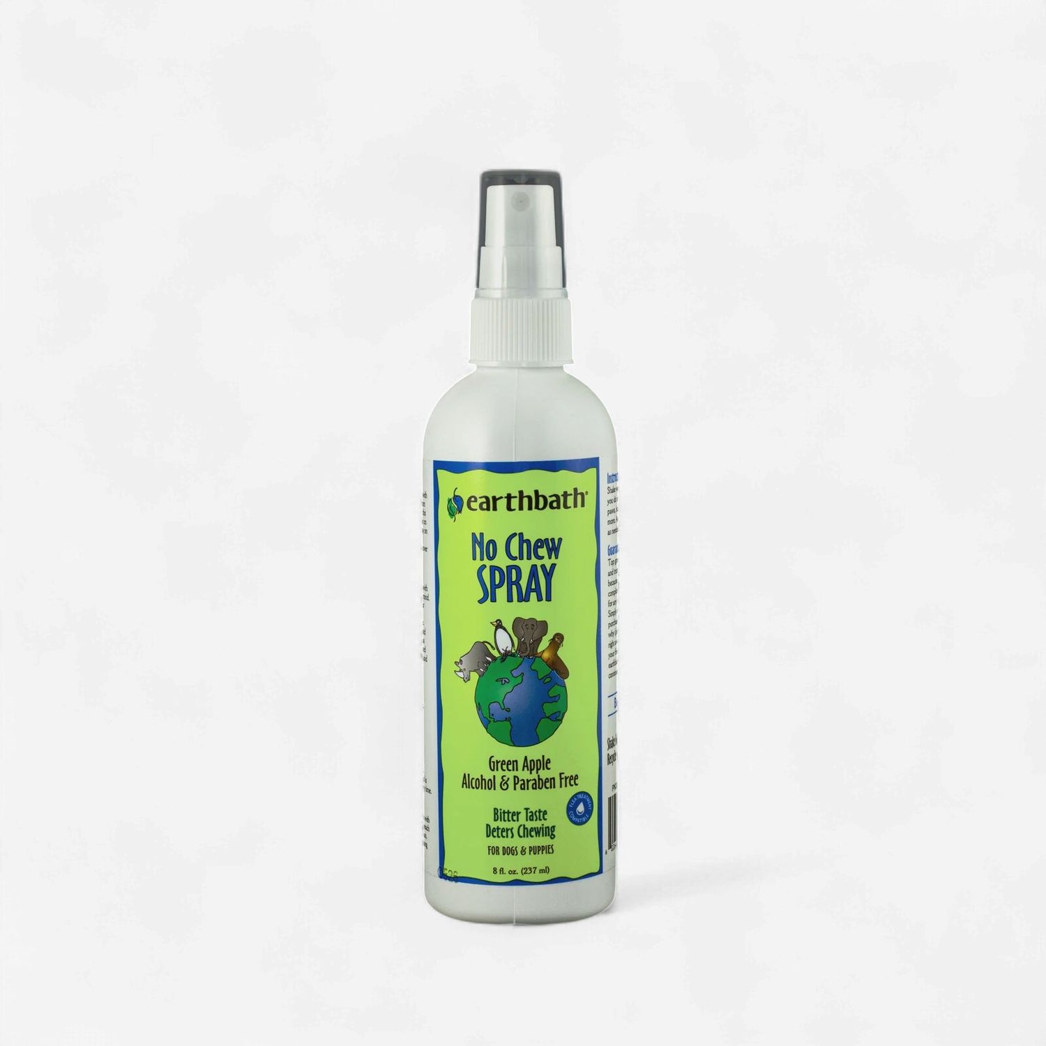 Earthbath No Chew Spray for Dogs and Puppies - Green Apple