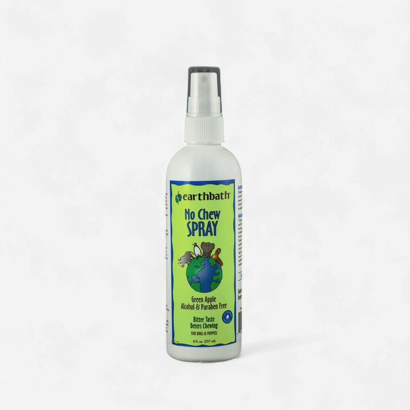 Earthbath No Chew Spray for Dogs and Puppies - Green Apple