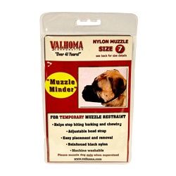 Valhoma Nylon Dog Muzzle, Size: Size 7 | 11 - 1/4"