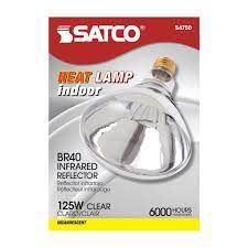 Satco Heat lamps/Bulbs, Color: Clear