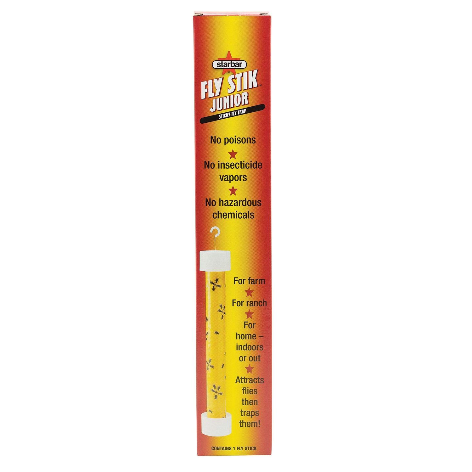 Starbar Fly Stick Fly Trap, Size: 12"