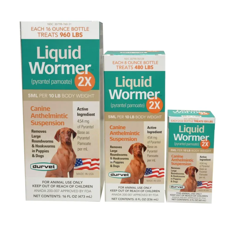 Durvet Liquid Wormer 2X
