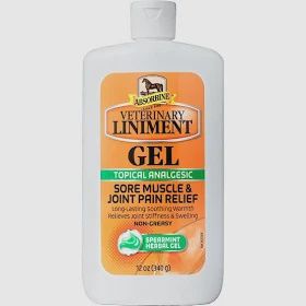 Absorbine Veterinary Liniment Gel Topical Analgesic, Size: 12 oz