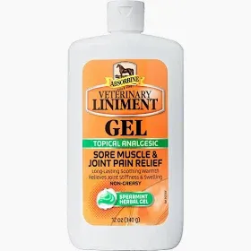 Absorbine Veterinary Liniment Gel Topical Analgesic, Size: 12 oz