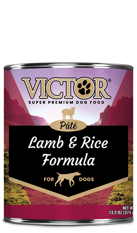 Victor Lamb and Rice Formula Pâté, Size: Can